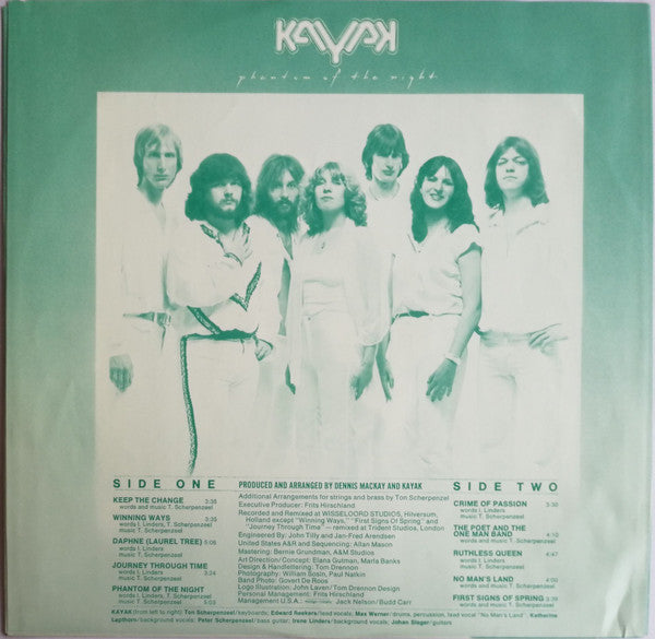 Kayak : Phantom Of The Night (LP,Album)