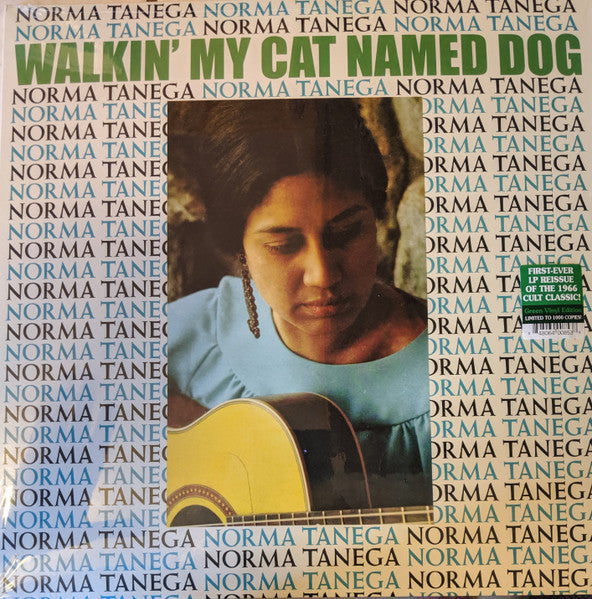 Norma Tanega : Walkin' My Cat Named Dog (LP,Album,Limited Edition,Reissue,Stereo)