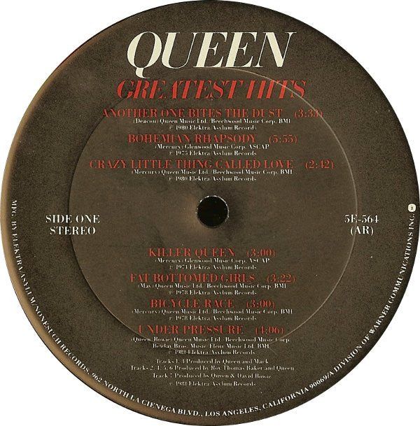 Queen : Greatest Hits (LP,Compilation)