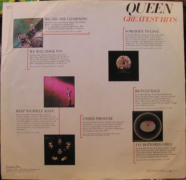 Queen : Greatest Hits (LP,Compilation)