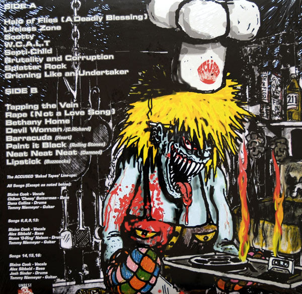 Accüsed, The : Baked Tapes (LP,Compilation,Limited Edition)