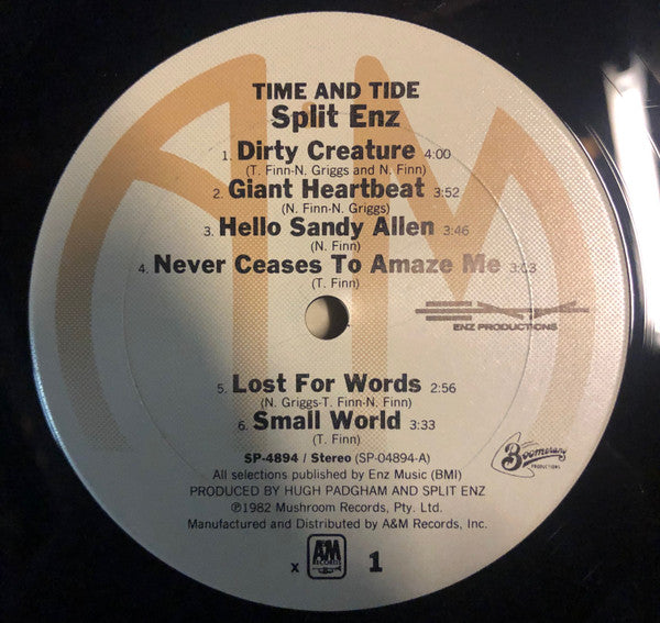 Split Enz : Time And Tide (LP)