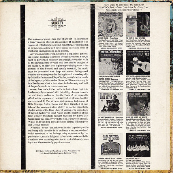 Barry McGuire : Star Folk With Barry McGuire And Featuring Members Of The New Christy Minstrels (LP,Compilation,Stereo)