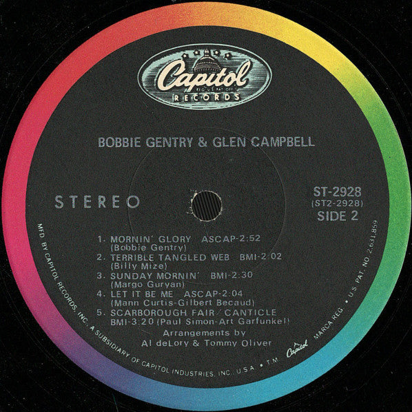 Bobbie Gentry And Glen Campbell : Bobbie Gentry And Glen Campbell (LP,Album,Stereo)