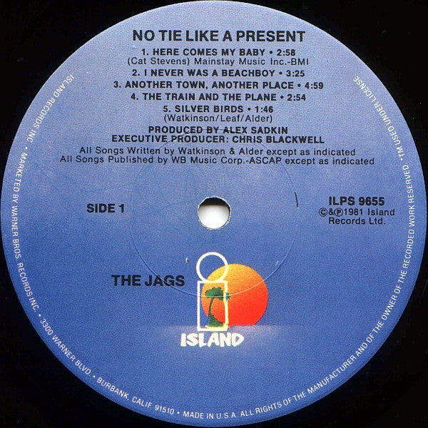 Jags, The : No Tie Like A Present (LP,Album)