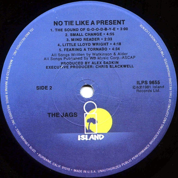 Jags, The : No Tie Like A Present (LP,Album)