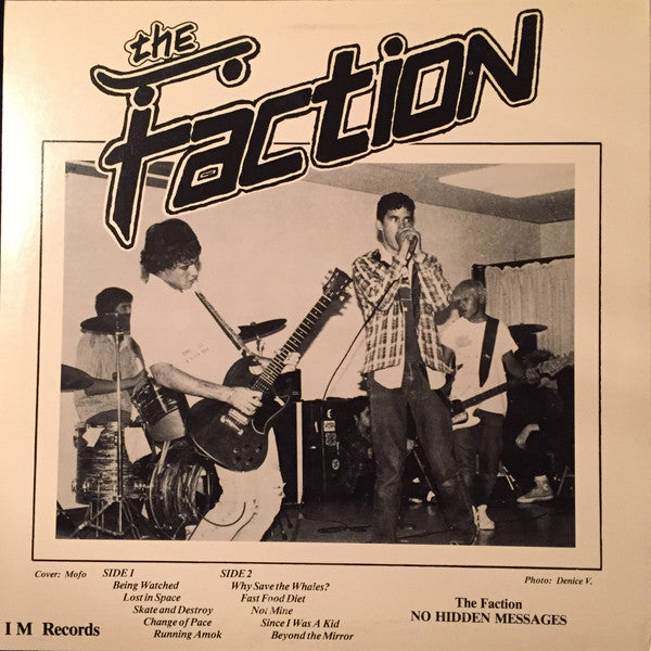 Faction (2), The : No Hidden Messages (LP,Album)