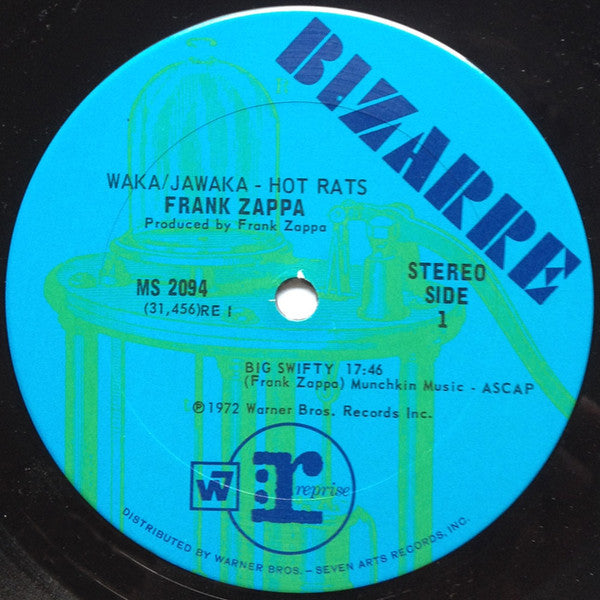 Frank Zappa : Waka / Jawaka - Hot Rats (LP,Album,Stereo)