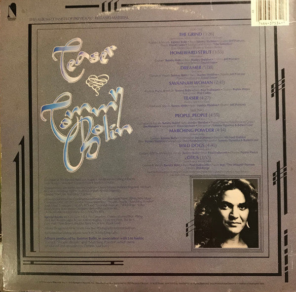 Tommy Bolin : Teaser (LP,Album,Reissue)