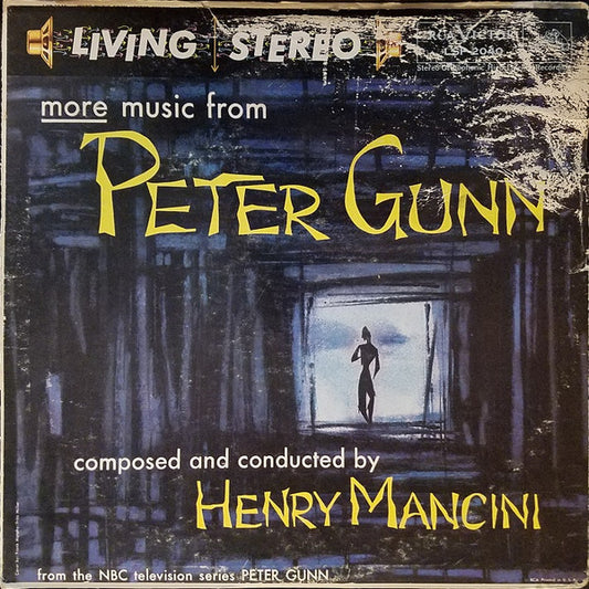 Henry Mancini : More Music From Peter Gunn (LP,Album,Stereo,Repress)