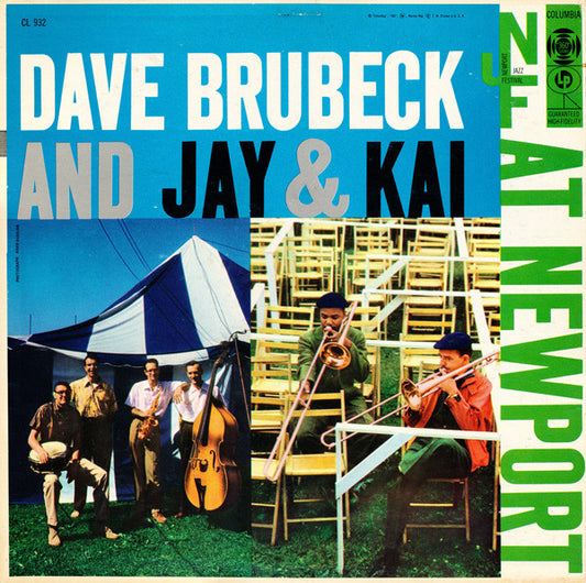 Dave Brubeck And J.J. Johnson & Kai Winding : At Newport (LP,Mono)
