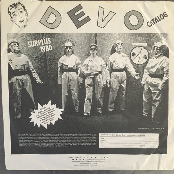 Devo : Freedom Of Choice (LP,Album)