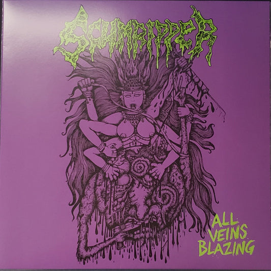 Scumripper : All Veins Blazing (LP,45 RPM,Album)