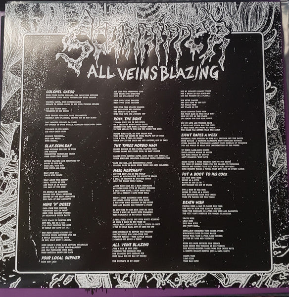 Scumripper : All Veins Blazing (LP,45 RPM,Album)