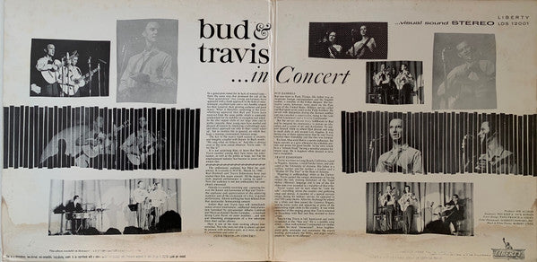 Bud And Travis : Bud And Travis ... In Concert (LP,Album,Stereo)