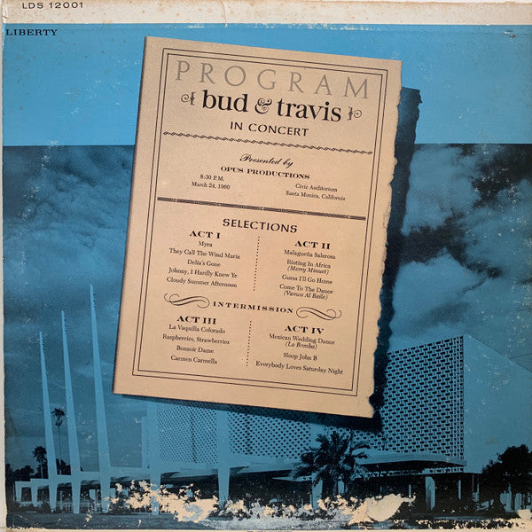 Bud And Travis : Bud And Travis ... In Concert (LP,Album,Stereo)