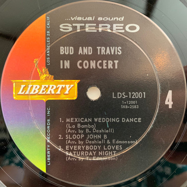 Bud And Travis : Bud And Travis ... In Concert (LP,Album,Stereo)