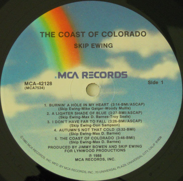 Skip Ewing : The Coast Of Colorado (LP,Album)