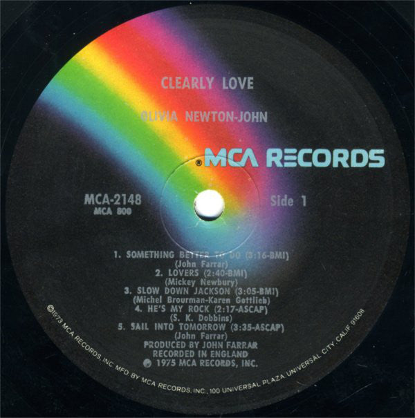 Olivia Newton-John : Clearly Love (LP)