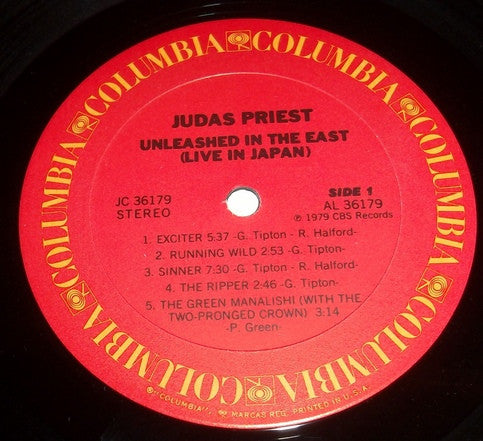 Judas Priest : Unleashed In The East (Live In Japan) (LP,Album)