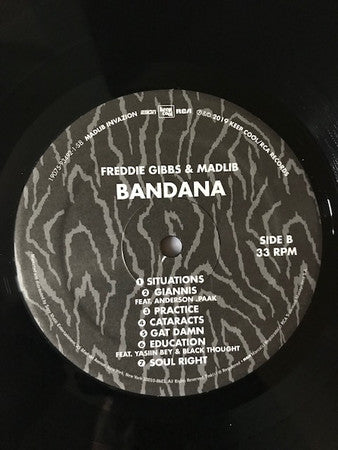 Freddie Gibbs & Madlib : Bandana (LP,Album)