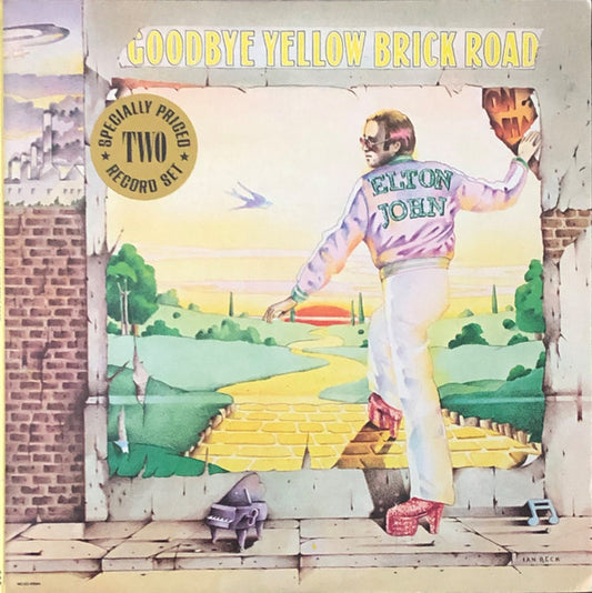 Elton John : Goodbye Yellow Brick Road (LP,Album,Reissue,Stereo)