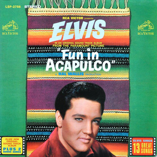 Elvis Presley : Fun In Acapulco (LP,Album,Stereo)