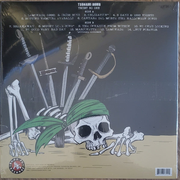 Tsunami Bomb : Trust No One (LP,Compilation,Limited Edition)