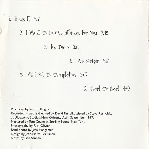 Marcia Ball, Irma Thomas, Tracy Nelson : Sing It! (Album,Stereo)