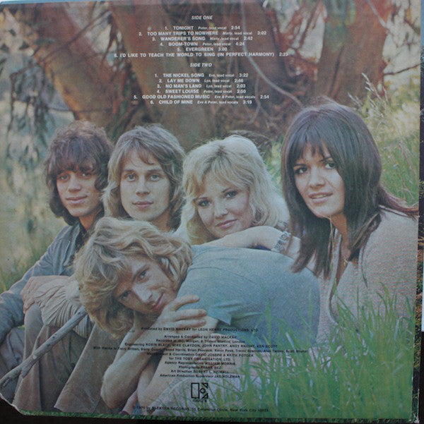 New Seekers, The : We'd Like To Teach The World To Sing (LP,Album,Repress)