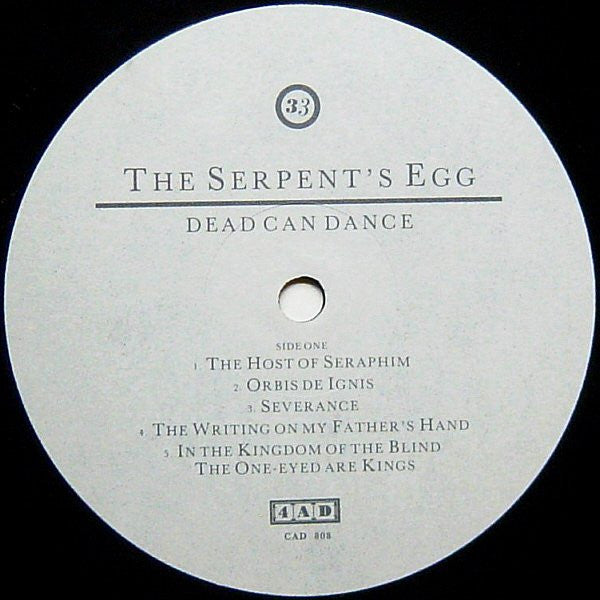 Dead Can Dance : The Serpent's Egg (LP,Album)