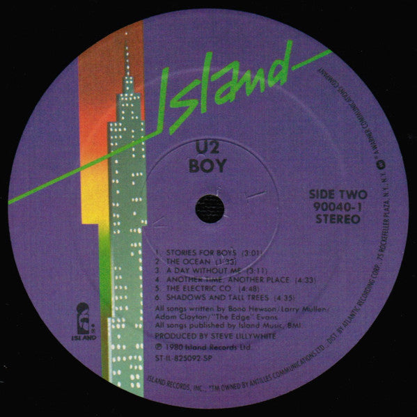 U2 : Boy (LP,Album,Reissue,Stereo)