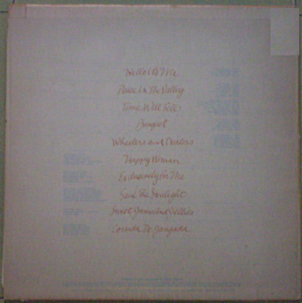 Lani Hall : Hello It's Me (LP,Album,Promo)