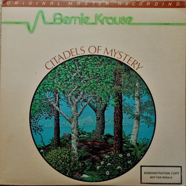 Bernie Krause : Citadels Of Mystery (LP,Reissue,Test Pressing,Stereo)