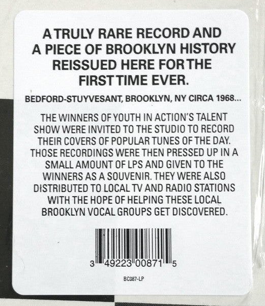 Various : Bedford-Stuyvesant Youth In Action Community Corporation Talent Hunt Winners (LP,Album)