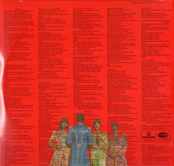 Beatles, The : Sgt. Pepper's Lonely Hearts Club Band (LP,Album,Reissue,Remastered,Stereo)