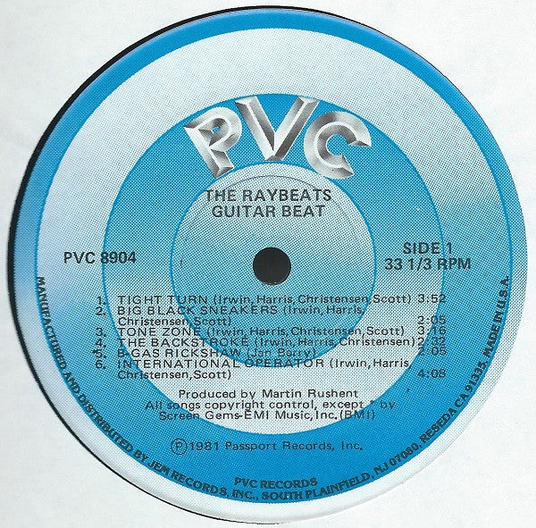 Raybeats, The : Guitar Beat (LP,Album)