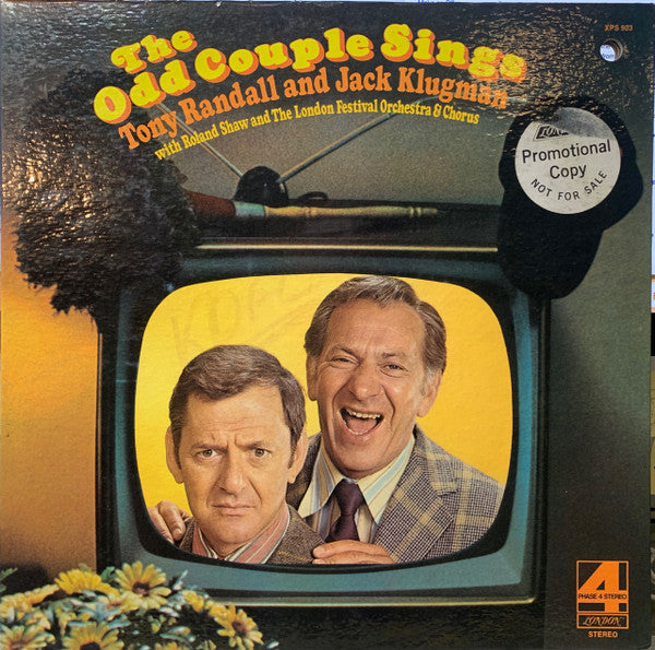 Tony Randall (3) And Jack Klugman : The Odd Couple Sings (LP,Album,Promo,Stereo)