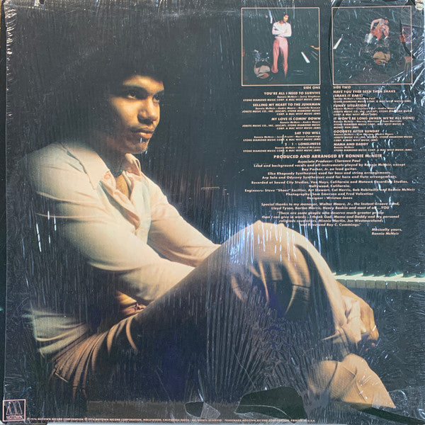 Ronnie McNeir : Love's Comin' Down (LP,Album,Stereo)