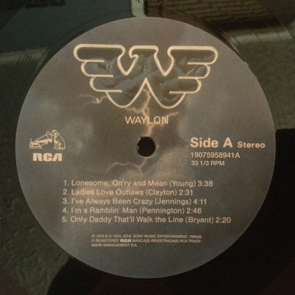 Waylon Jennings : Greatest Hits (LP,Compilation,Reissue)