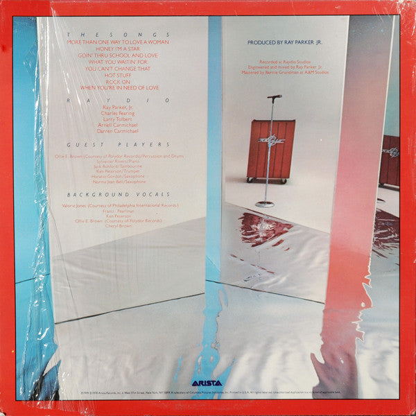 Raydio : Rock On (LP,Album,Stereo)