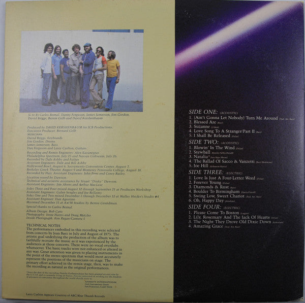 Joan Baez : From Every Stage (LP,Album,Stereo)
