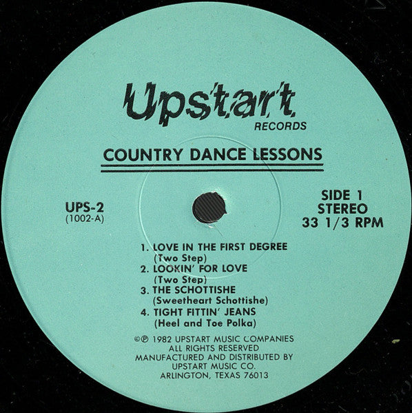 Weldon And Larré Bryant : Country Dance Lessons (LP,Stereo)