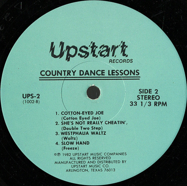 Weldon And Larré Bryant : Country Dance Lessons (LP,Stereo)