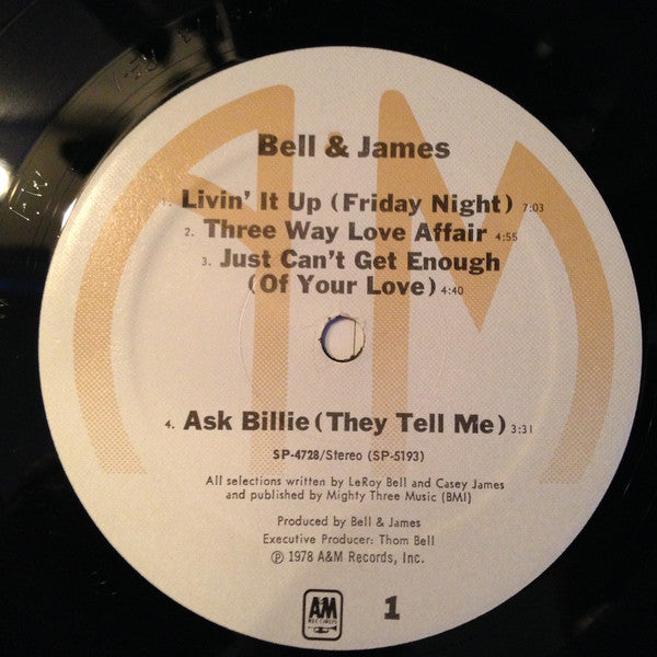Bell & James : Bell & James (LP,Album)