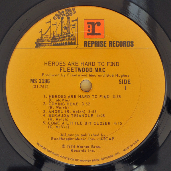 Fleetwood Mac : Heroes Are Hard To Find (LP,Album)