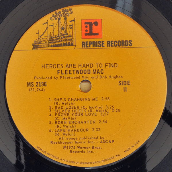 Fleetwood Mac : Heroes Are Hard To Find (LP,Album)