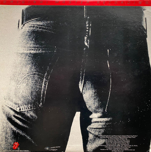 Rolling Stones, The : Sticky Fingers (LP,Album,Limited Edition,Reissue,Remastered,Stereo)