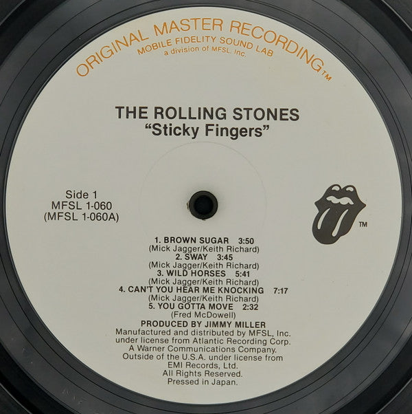 Rolling Stones, The : Sticky Fingers (LP,Album,Limited Edition,Reissue,Remastered,Stereo)