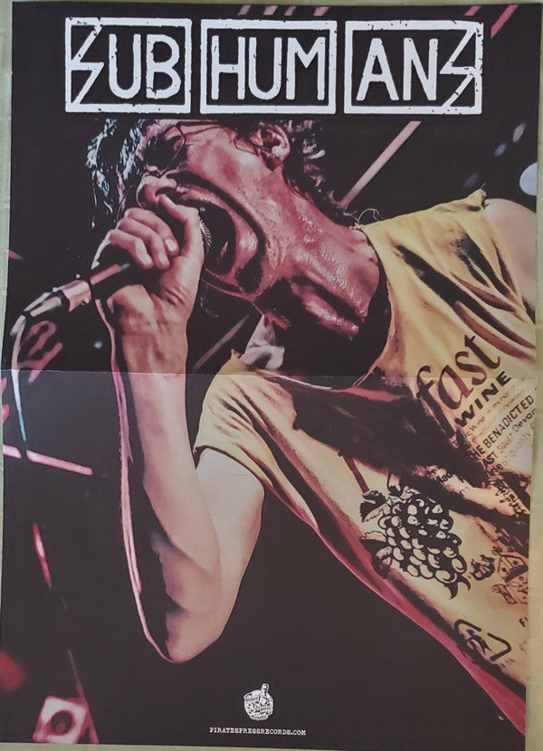 Subhumans : Crisis Point (LP,45 RPM,Album)